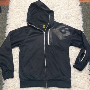 Analog Transpose, True Black Hoody